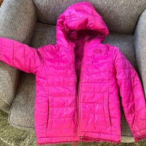 The North Face reversible Quilted/ fleece  Jacket